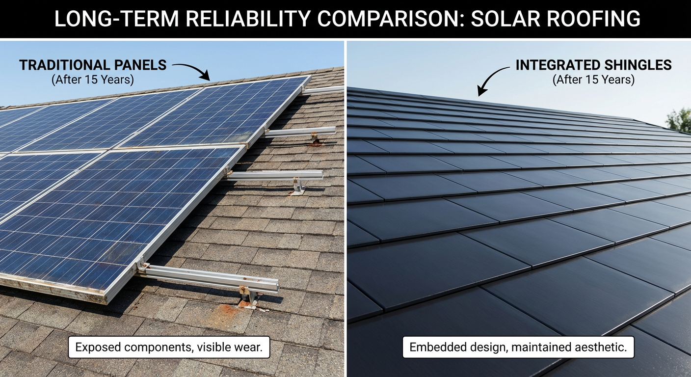 Long-Term Reliability of Integrated Solar Roofing Shingles vs. Traditional Panels - Comparing options for Long-Term Reliability of Integrated Solar Roofing Shingles vs. Traditional Panels