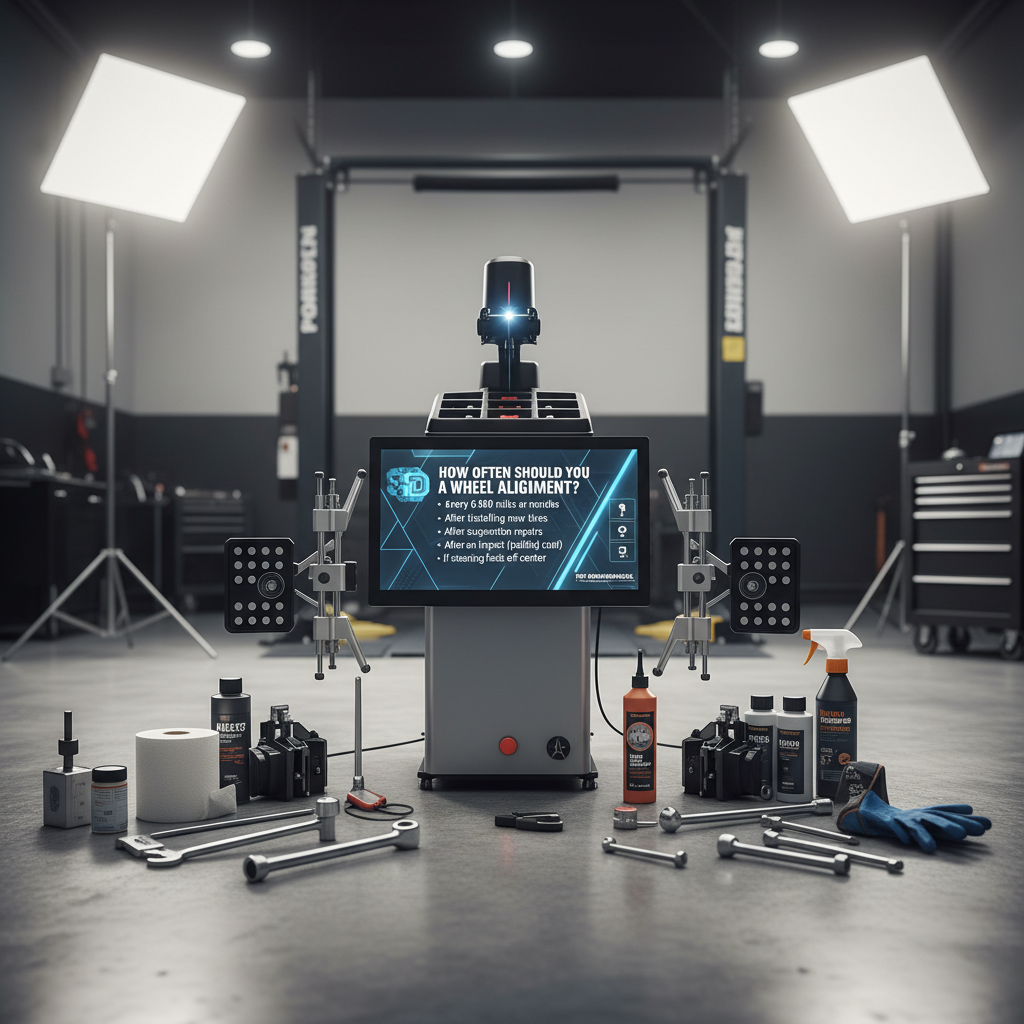 How Often Should You Get a Wheel Alignment? Pro Maintenance Schedule - Professional equipment used for How Often Should You Get a Wheel Alignment? Pro Maintenance Schedule