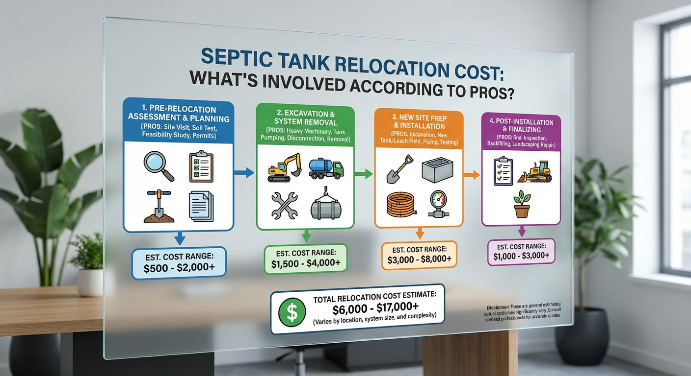 Septic Tank Relocation Cost: What's Involved According to Pros? - Understanding Septic Tank Relocation Cost: What's Involved According to Pros? - visual guide