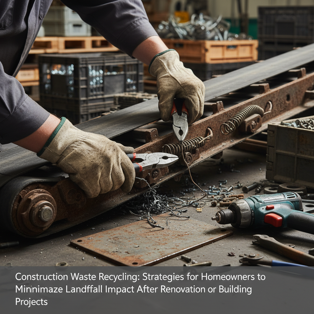 Construction Waste Recycling: Strategies for Homeowners to Minimize Landfill Impact After Renovation or Building Projects Troubleshooting & Fixes (2024 Guide) professional repair detail