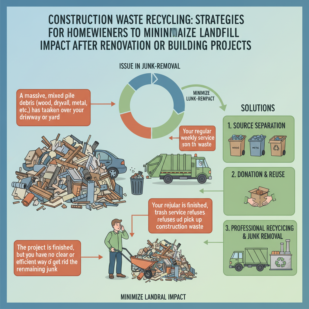 Construction Waste Recycling: Strategies for Homeowners to Minimize Landfill Impact After Renovation or Building Projects Troubleshooting & Fixes (2024 Guide) visual diagram