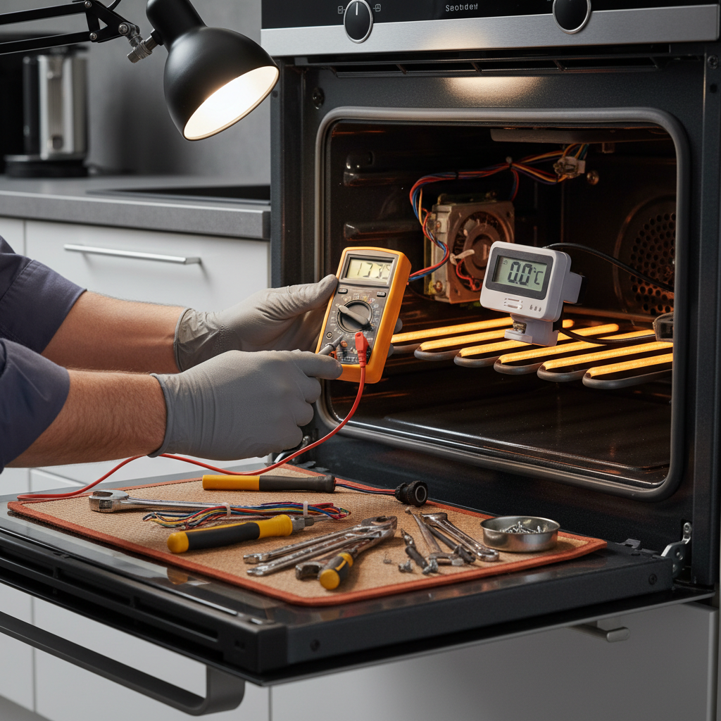 Oven Not Heating Evenly? Troubleshooting & Fixes from a 25-Year Tech professional repair detail