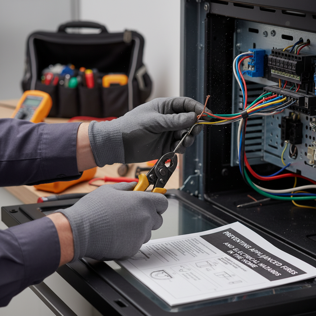 Preventing Appliance-Related Fires and Electrical Hazards in the Home Troubleshooting & Fixes (2024 Guide) professional repair detail