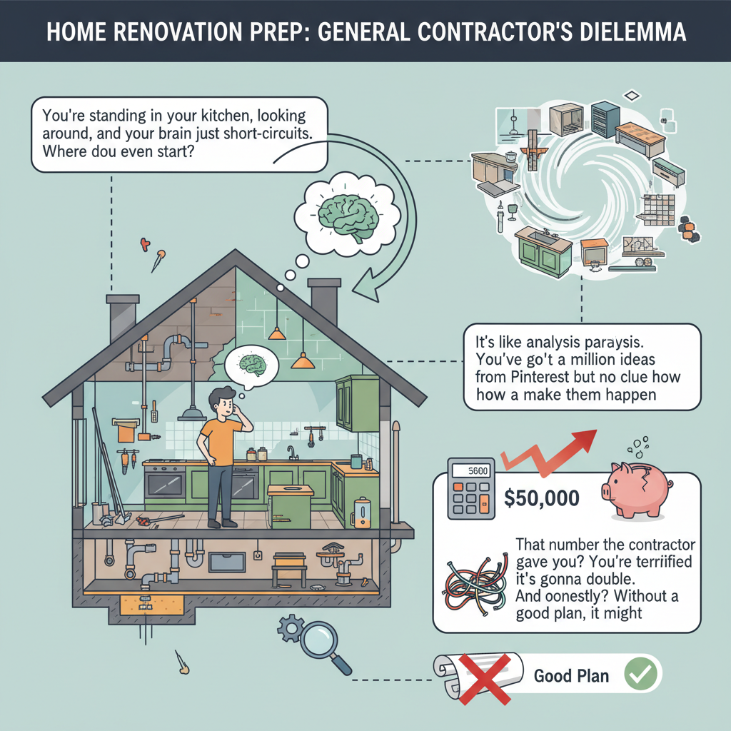 Preparing Your Home for a Major Renovation (Troubleshooting & Fixes) visual diagram