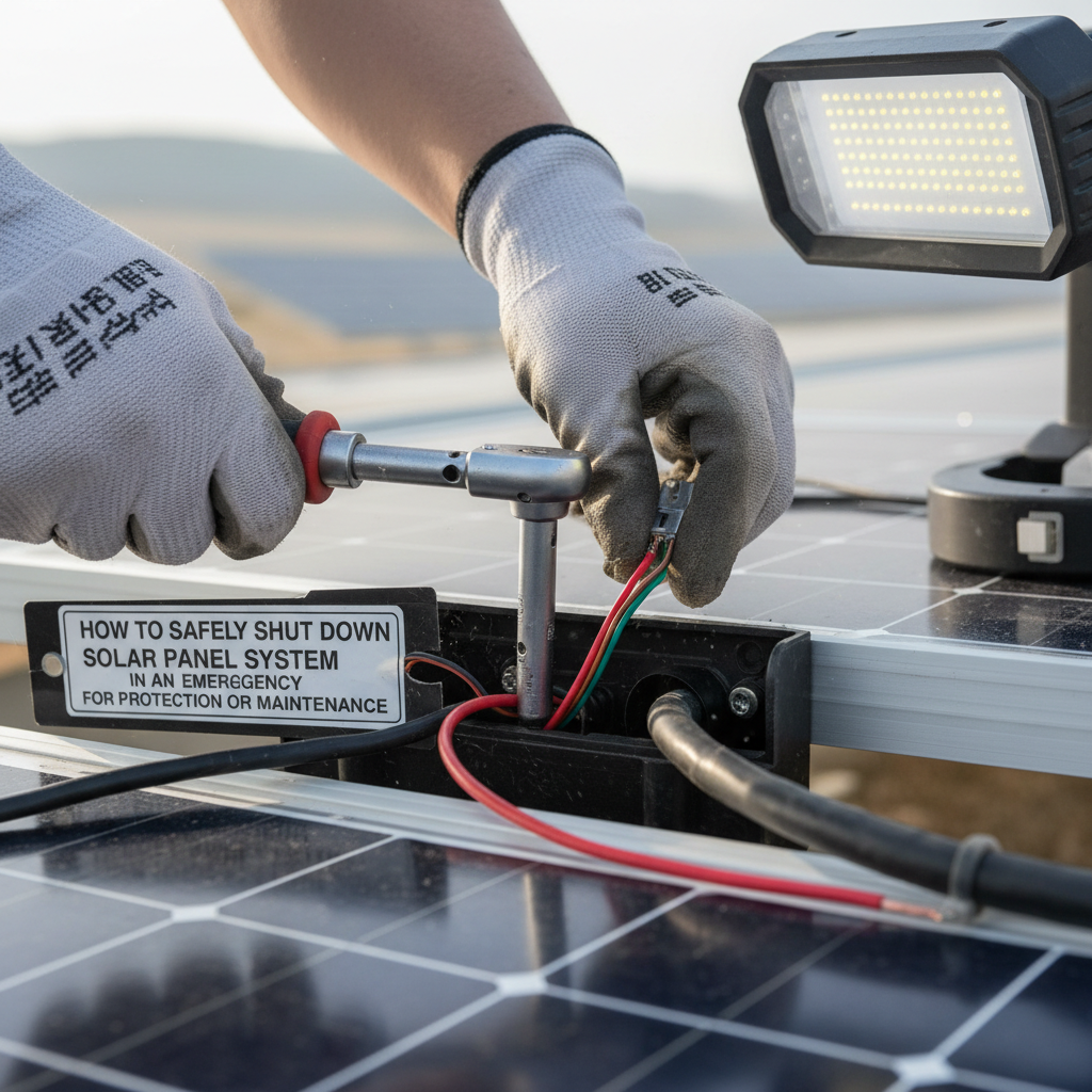 How to Safely Shut Down a Solar Panel System: A Veteran Tech's Guide (2024) professional repair detail