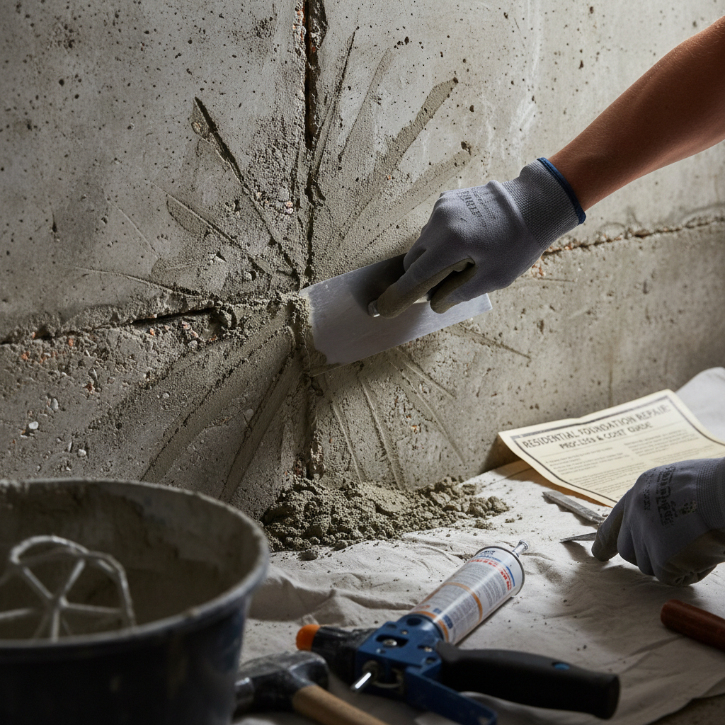 So You Think Your House is Sinking? A Real-Talk Guide to Foundation Inspections (Troubleshooting & Fixes) professional repair detail