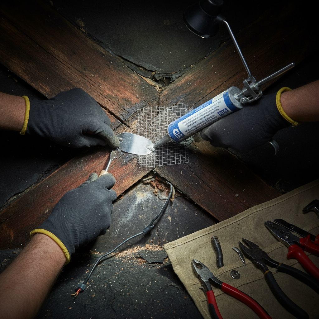 Attic Noises: Is It Bats or Rats? (A Pro's Guide to Telling the Difference) professional repair detail