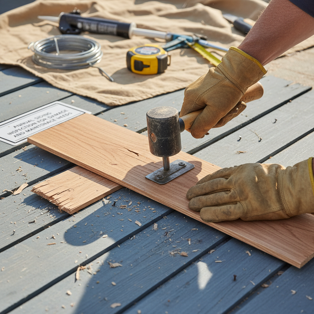 Annual Siding Inspection for Damage and Maintenance Needs Troubleshooting & Fixes (2024 Guide) professional repair detail