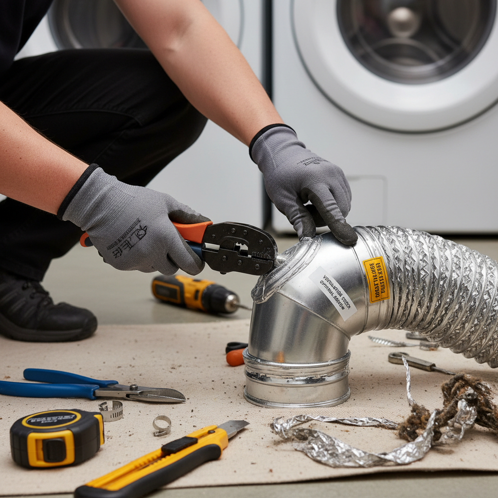 How to Check if Your Dryer Vent is Properly Ventilated: Troubleshooting & Fixes (2024 Guide) professional repair detail