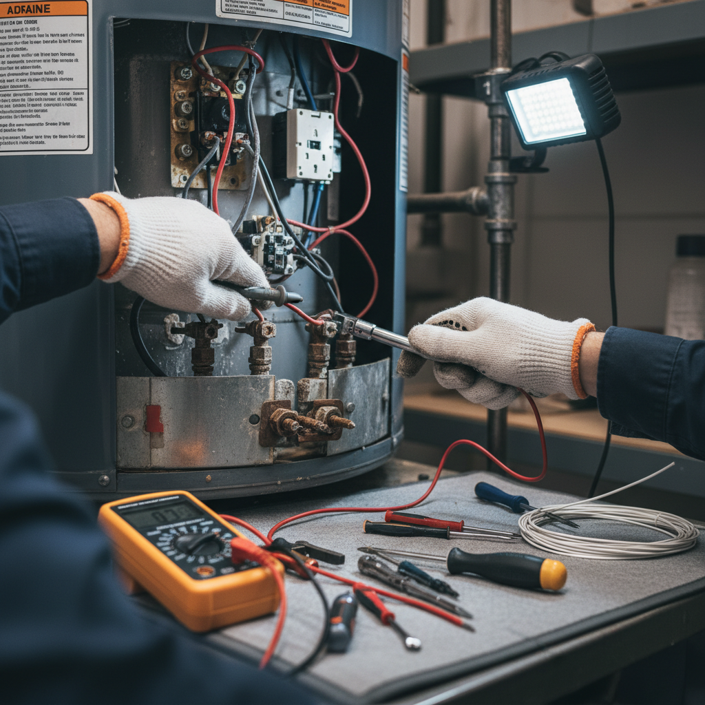 Why Your Electric Water Heater Keeps Tripping the Breaker (Troubleshooting & Fixes from a 25-Year Vet) professional repair detail