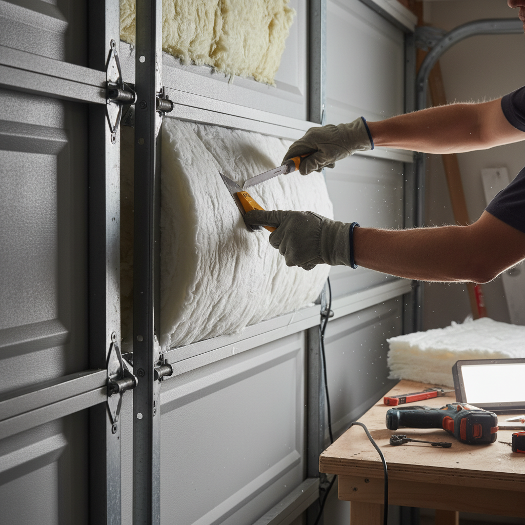 Garage Hot as a Sauna? Cold as a Meat Locker? It's Your Garage Door (Troubleshooting & Fixes) professional repair detail