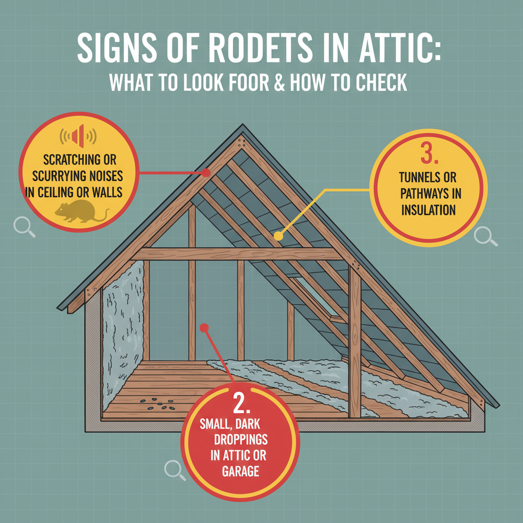 Signs of Rodents in Attic: What to Look For and How to Check (Troubleshooting & Fixes from a Pro) visual diagram