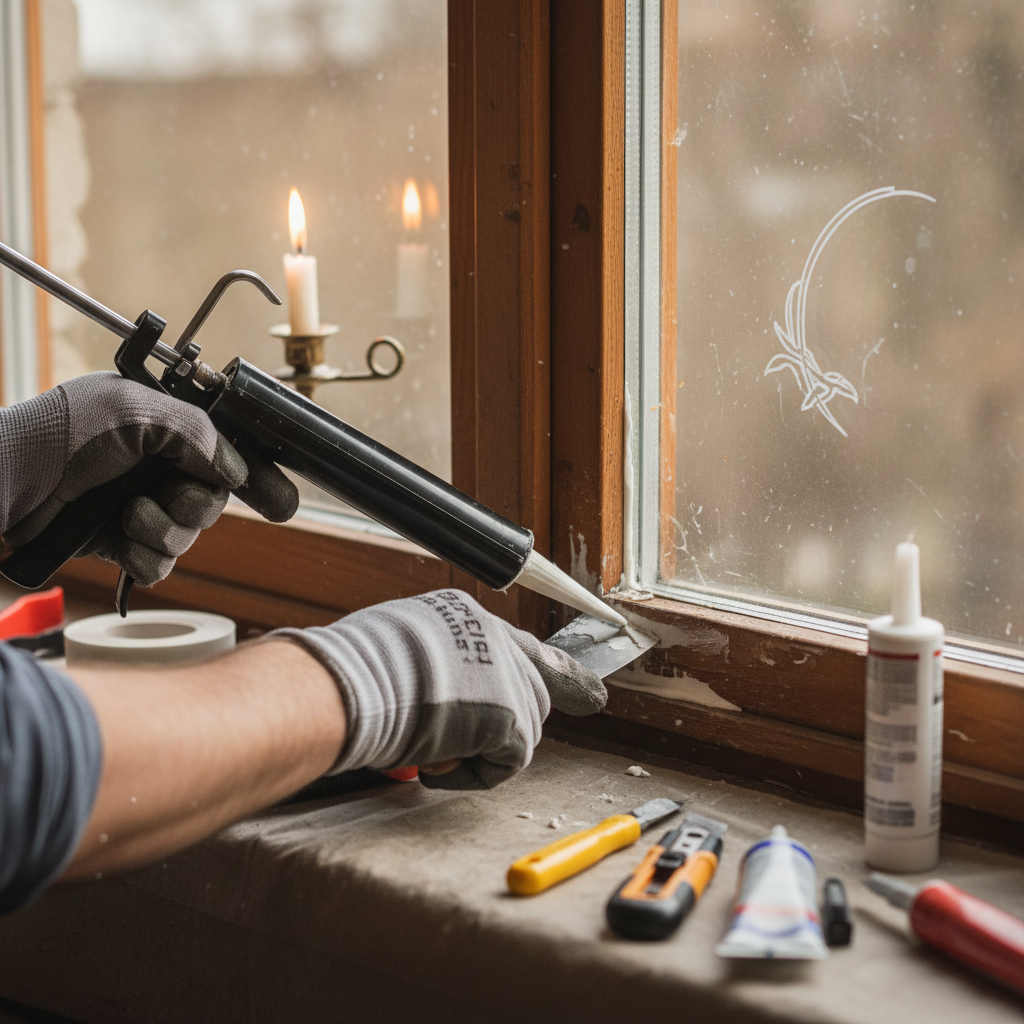 Drafty Windows (Troubleshooting & Fixes) professional repair detail