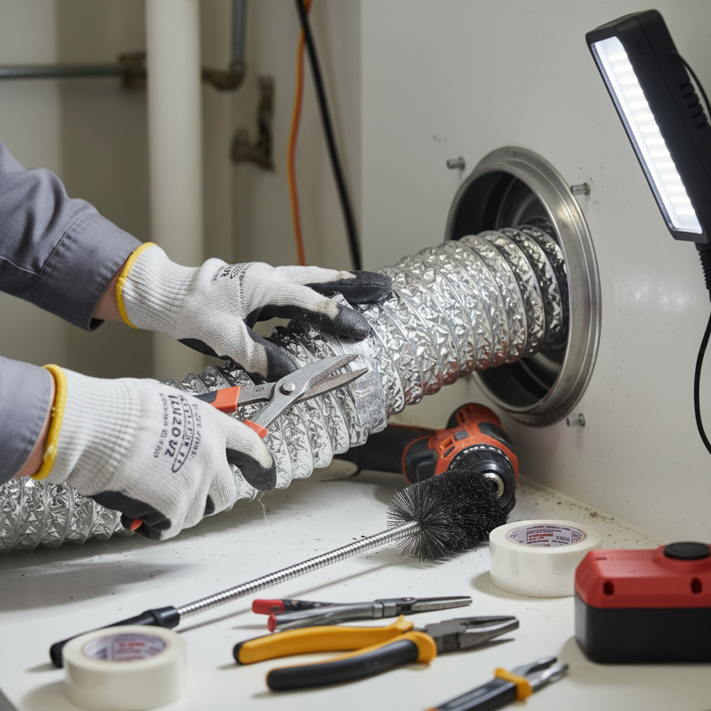 Dryer vent blockages and restricted airflow leading to inefficient drying, increased energy consumption, and heightened fire risk. Troubleshooting & Fixes (2024 Guide) professional repair detail