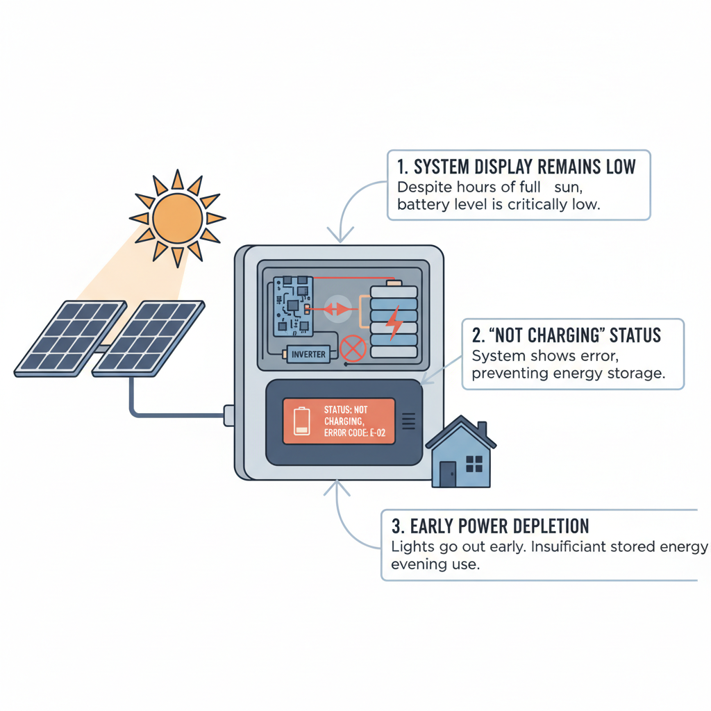 Solar Battery Not Charging? A Veteran Tech's Troubleshooting Guide (2024) visual diagram