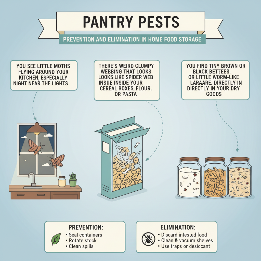 Pantry Pests: Prevention and Elimination in Home Food Storage Troubleshooting & Fixes (2024 Guide) visual diagram