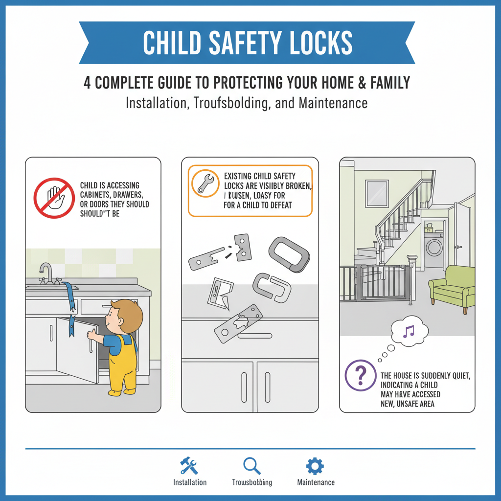 Child Safety Locks: A Vet's Guide to Installation & Troubleshooting (2024) visual diagram