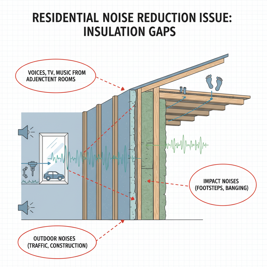 Existing Wall & Ceiling Soundproofing: Troubleshooting & Fixes (2024 Guide) visual diagram