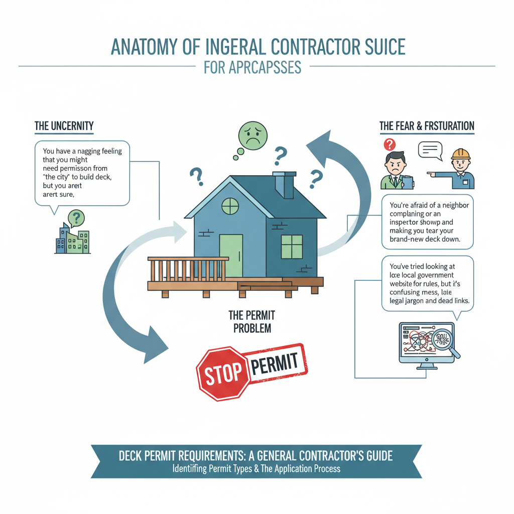 Deck Permit Requirements: A Contractor's Guide to Not Getting Fined (Troubleshooting & Fixes) visual diagram