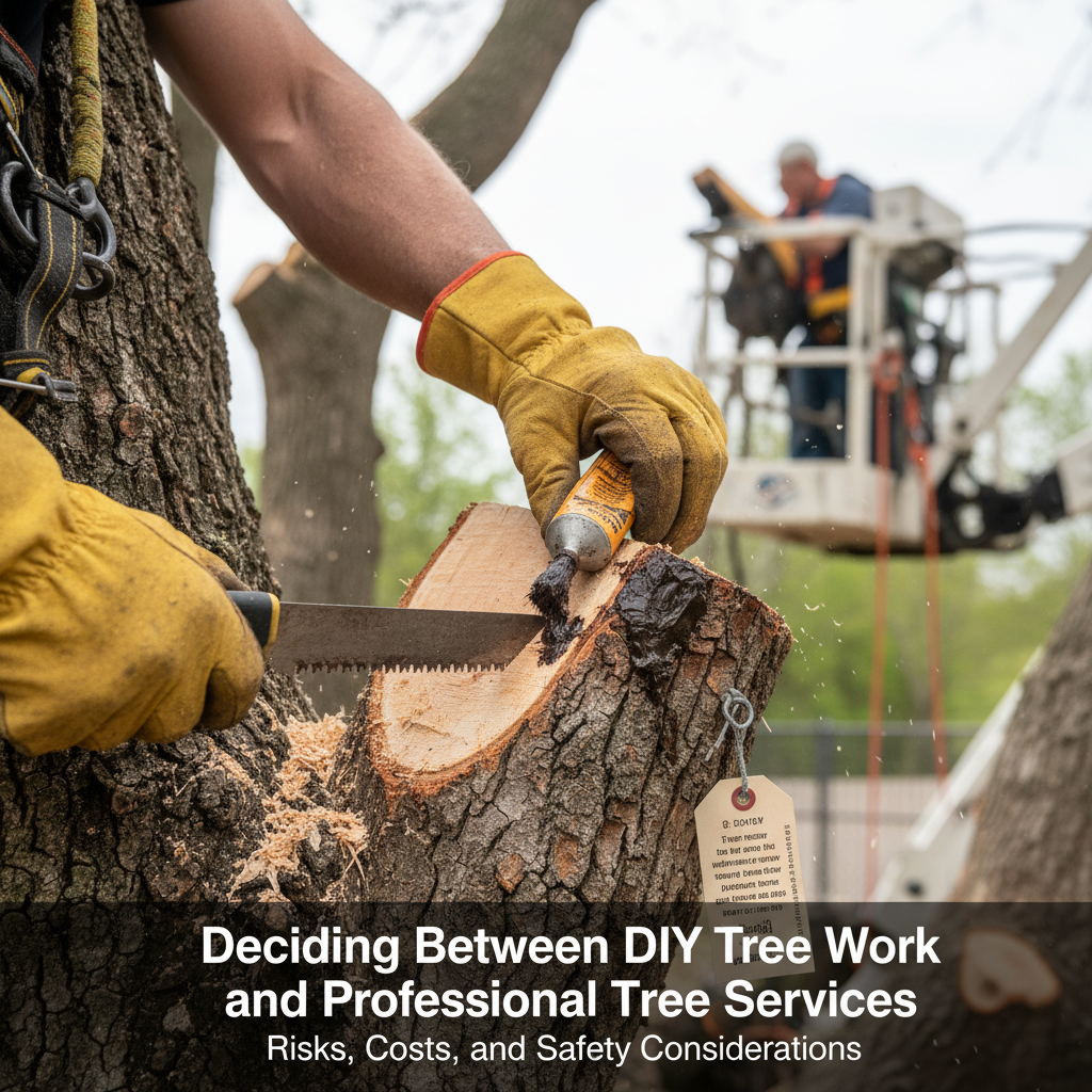 Deciding Between DIY Tree Work and Professional Tree Services: Risks, Costs, and Safety Considerations Troubleshooting & Fixes (2024 Guide) professional repair detail