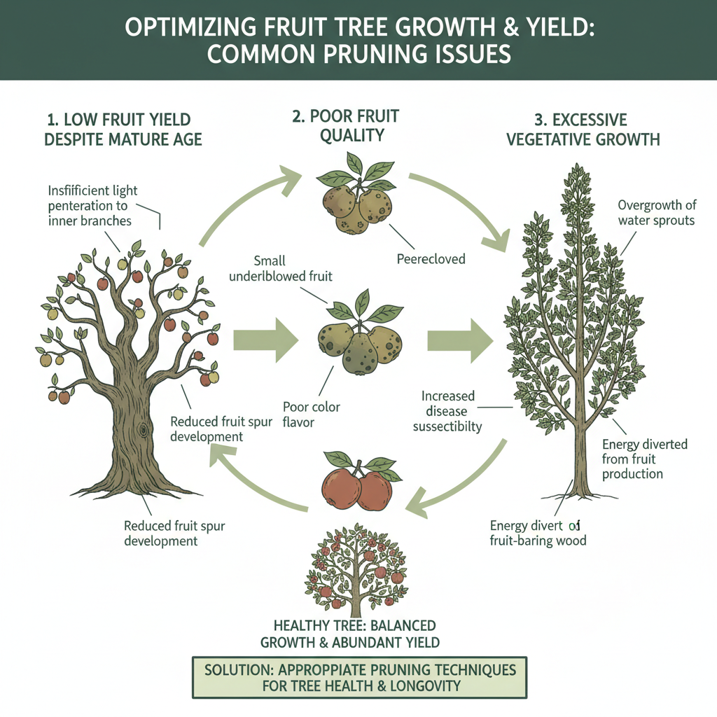 Why Your Fruit Tree Ain't Fruiting: A Vet's Guide to Pruning (Troubleshooting & Fixes) visual diagram