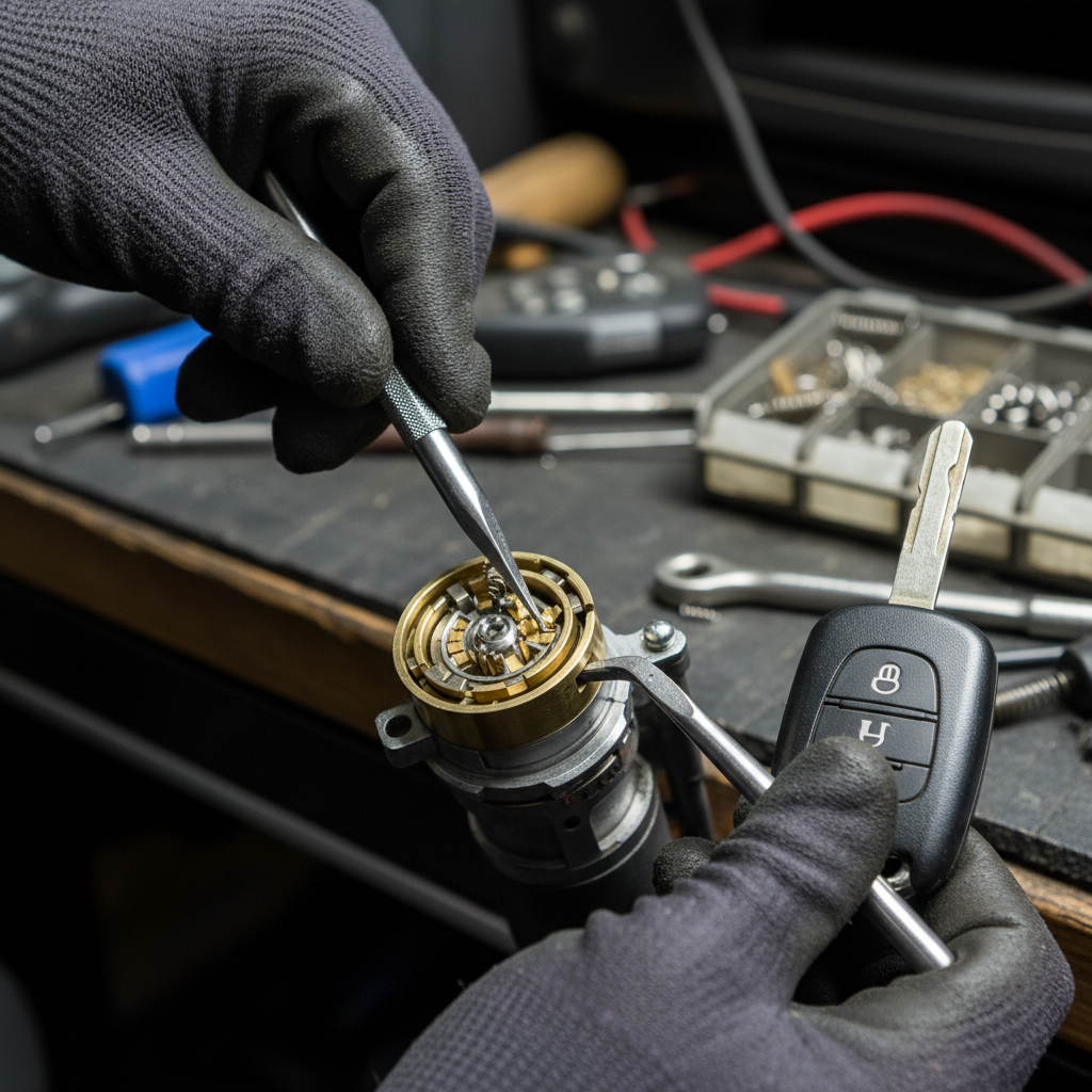 Car Key Won't Turn in the Ignition (Troubleshooting & Fixes) professional repair detail