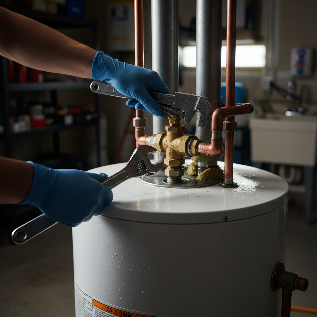 Water Heater Leaking from Top: Troubleshooting & Fixes from a 25-Year Pro professional repair detail