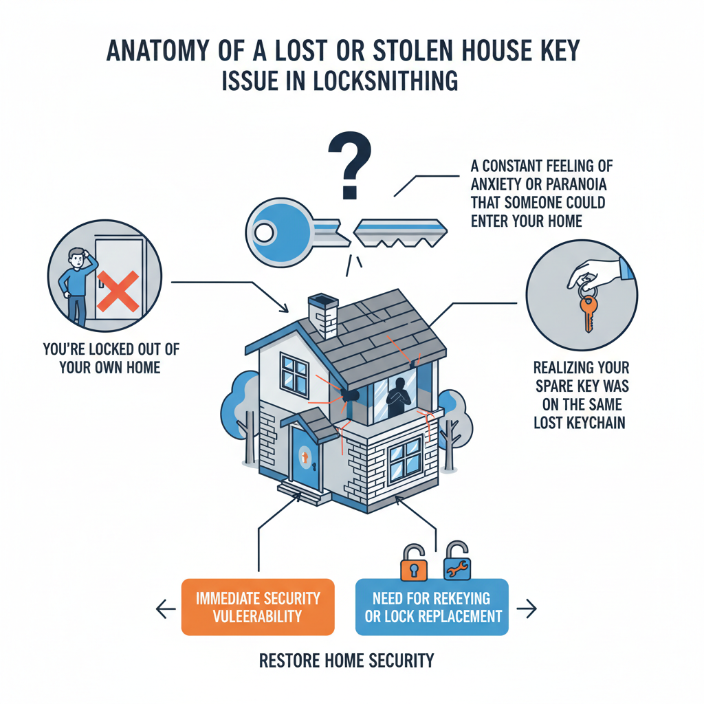 Lost Your House Keys? (Troubleshooting & What to Do Next) visual diagram