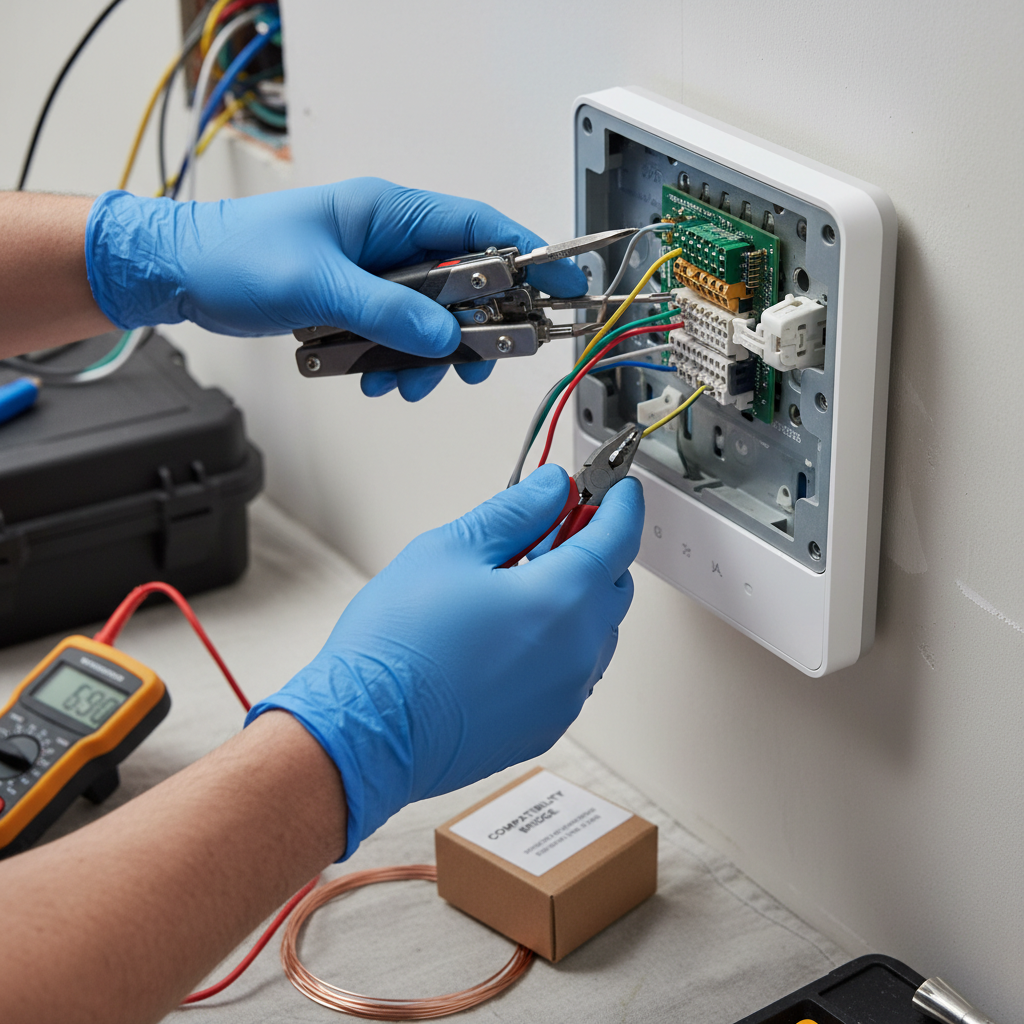 Smart thermostat installation issues, covering problems from initial setup to functionality, often stemming from compatibility, wiring, configuration, or power supply challenges specific to smart devices. Troubleshooting & Fixes (2024 Guide) professional repair detail
