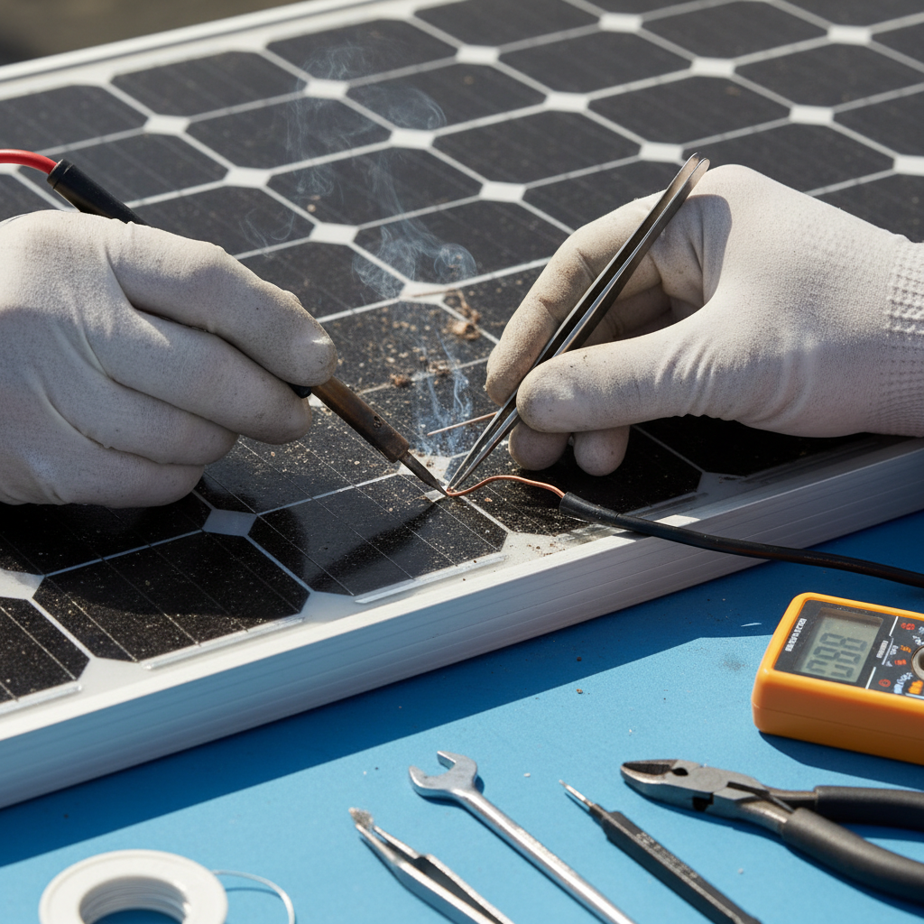 Your Solar App is Lying to You? (How to Manually Check Your Solar Production) professional repair detail
