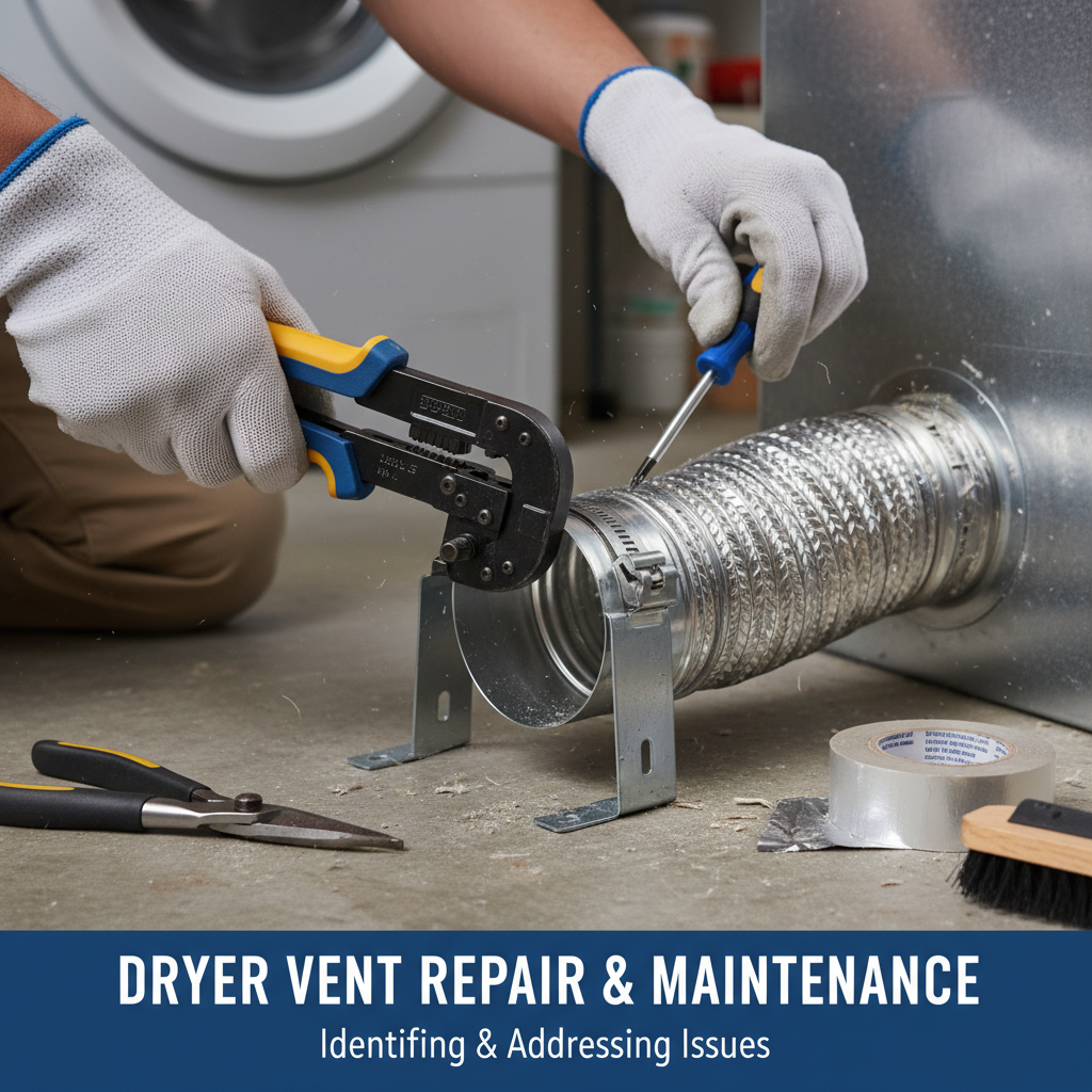 Dryer Vent Nightmares: A Veteran Tech's Guide to Troubleshooting & Fixes (2024) professional repair detail
