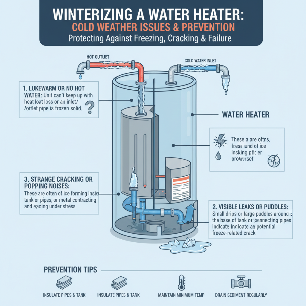 Water Heater Not Working in Winter? (Troubleshooting & Freezing Fixes) visual diagram