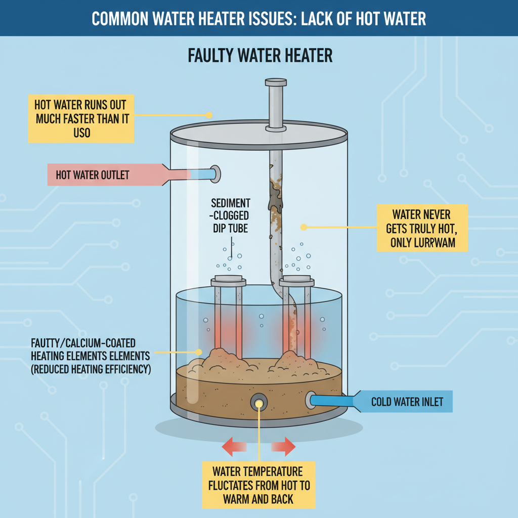 Water Heater Not Hot Enough: Troubleshooting & Fixes (2024 Guide) visual diagram