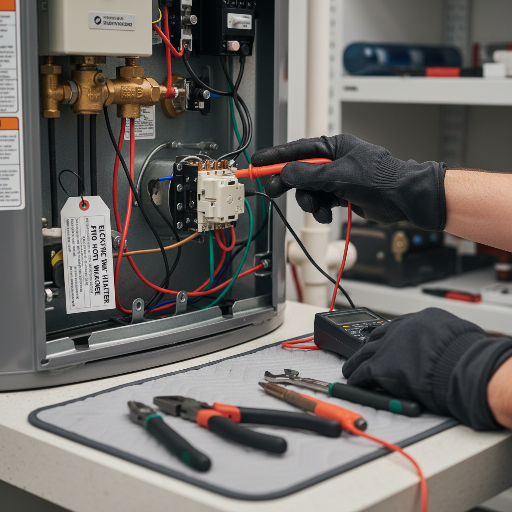 Electric Water Heater Not Producing Hot Water After a Power Outage Troubleshooting & Fixes (2024 Guide) professional repair detail