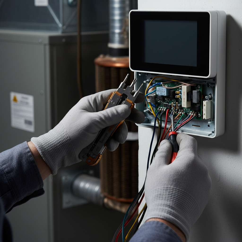 Thermostat Not Working? (My Troubleshooting & Fixes Guide) professional repair detail