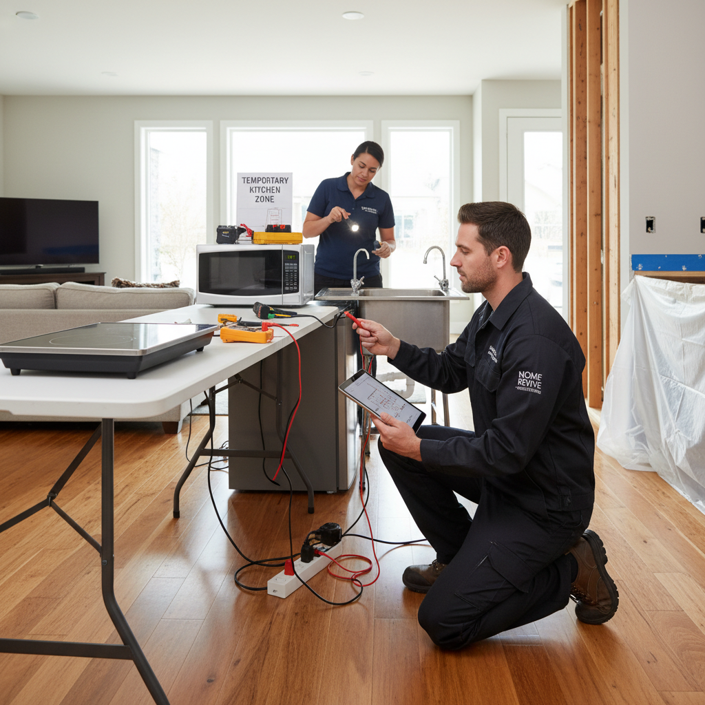Temporary Kitchen Solutions During a Kitchen Remodel: Strategies and Setups for Homeowners to Maintain Functionality and Comfort While Their Primary Kitchen is Under Construction. Troubleshooting & Fixes