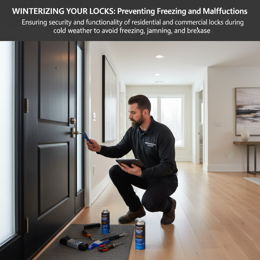 Winterizing Your Locks: Preventing Freezing and Malfunctions - Ensuring security and functionality of residential and commercial locks during cold weather to avoid freezing, jamming, and breakage. Troubleshooting & Fixes