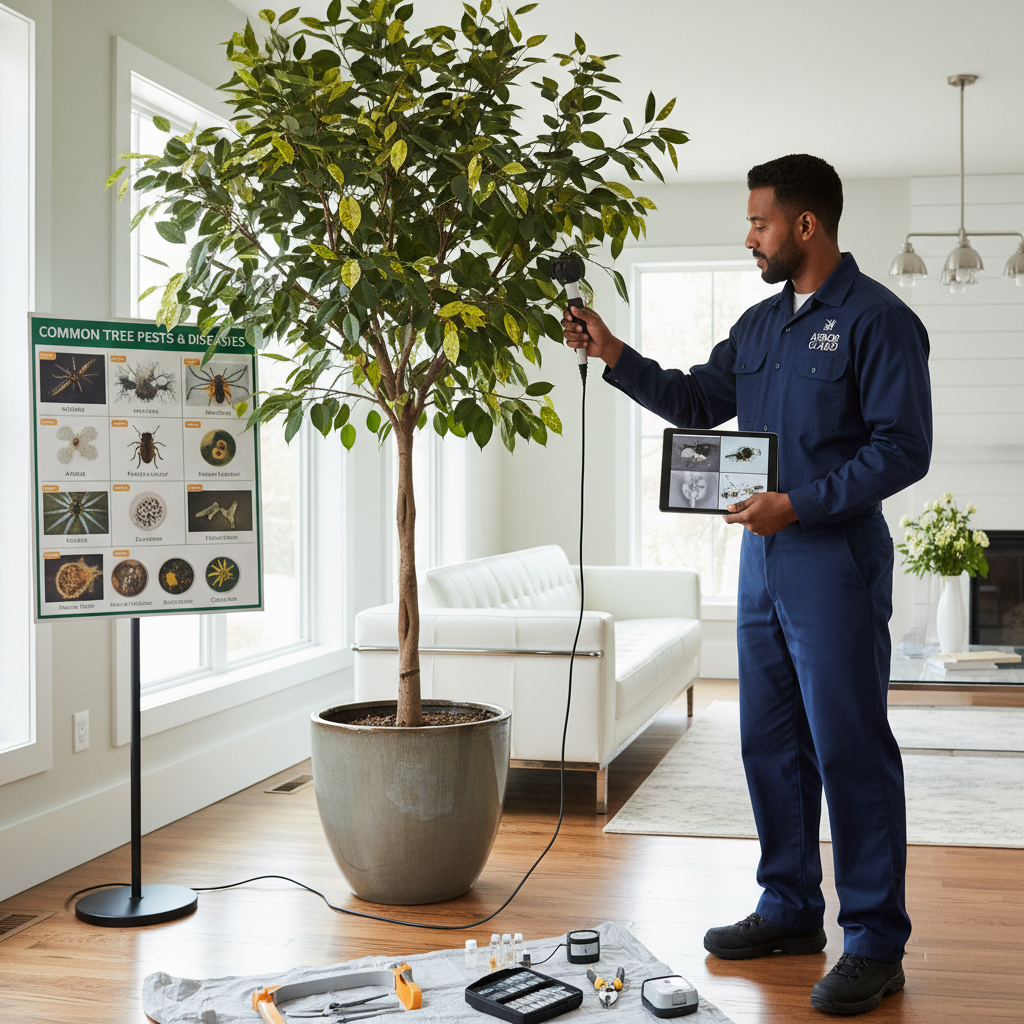 Identifying common tree pests and diseases and their impact on tree health and longevity. Troubleshooting & Fixes