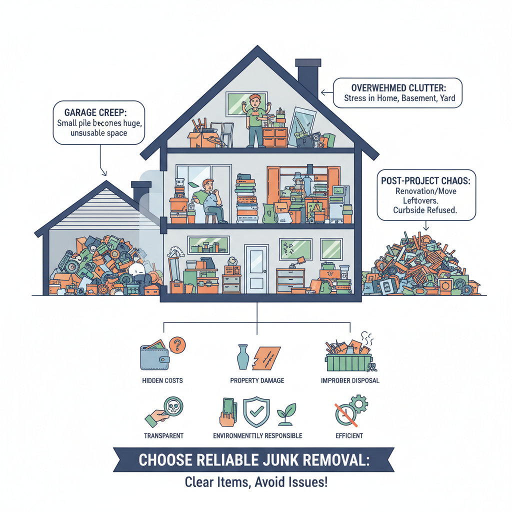 Choosing a Junk Removal Company (Troubleshooting & Fixes) visual diagram
