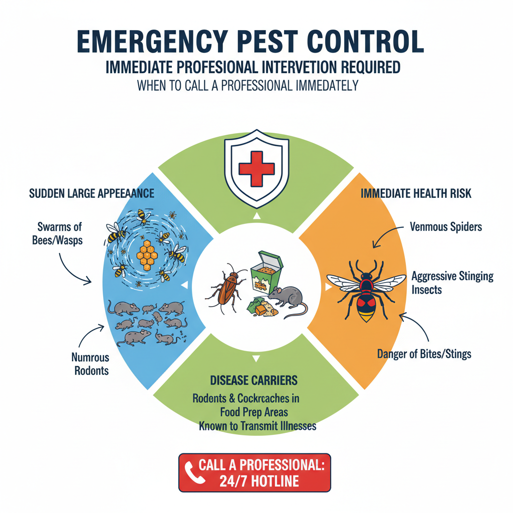 Emergency Pest Control: When to Call a Pro Right Now (Troubleshooting & Fixes) visual diagram