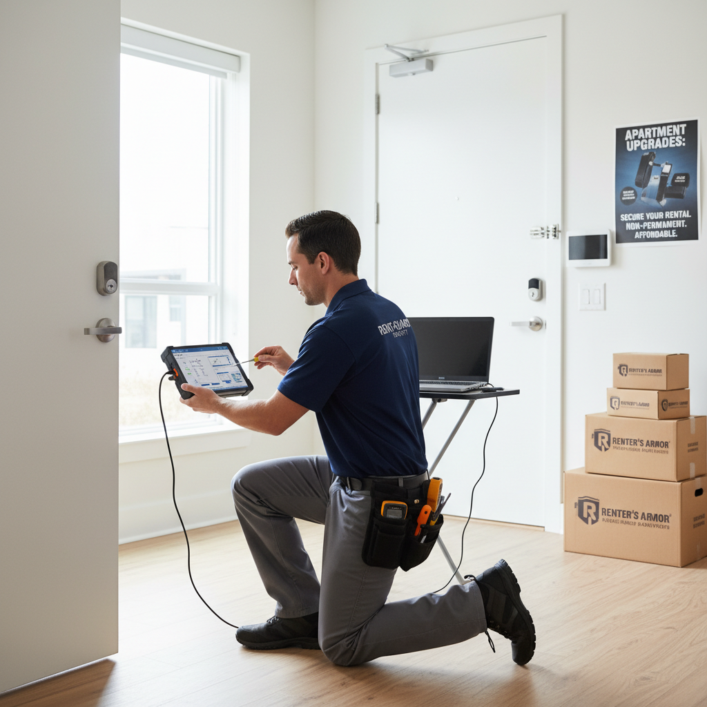 Enhancing apartment security specifically for renters, focusing on non-permanent and cost-effective solutions to deter intruders and protect valuables. Troubleshooting & Fixes