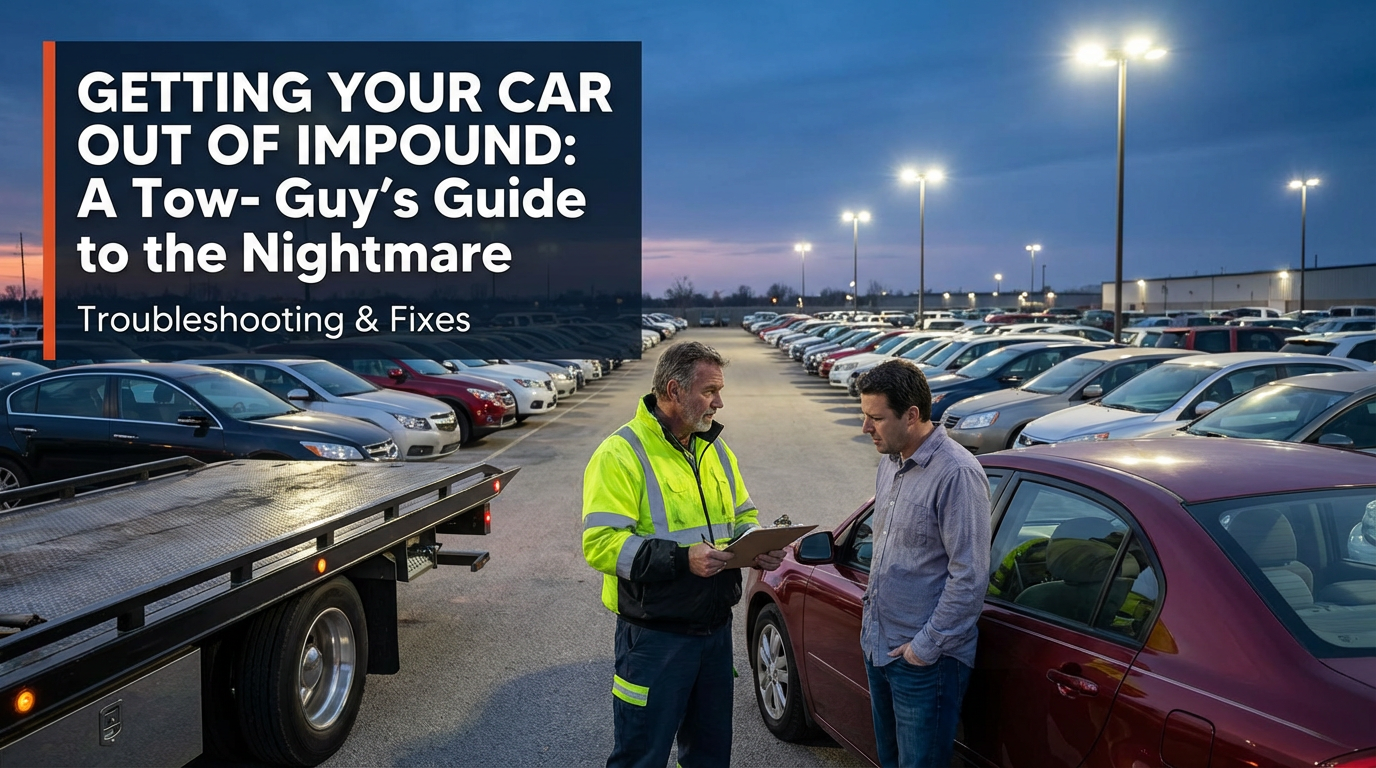 Getting Your Car Out of Impound: A Tow-Guy's Guide to the Nightmare (Troubleshooting & Fixes)