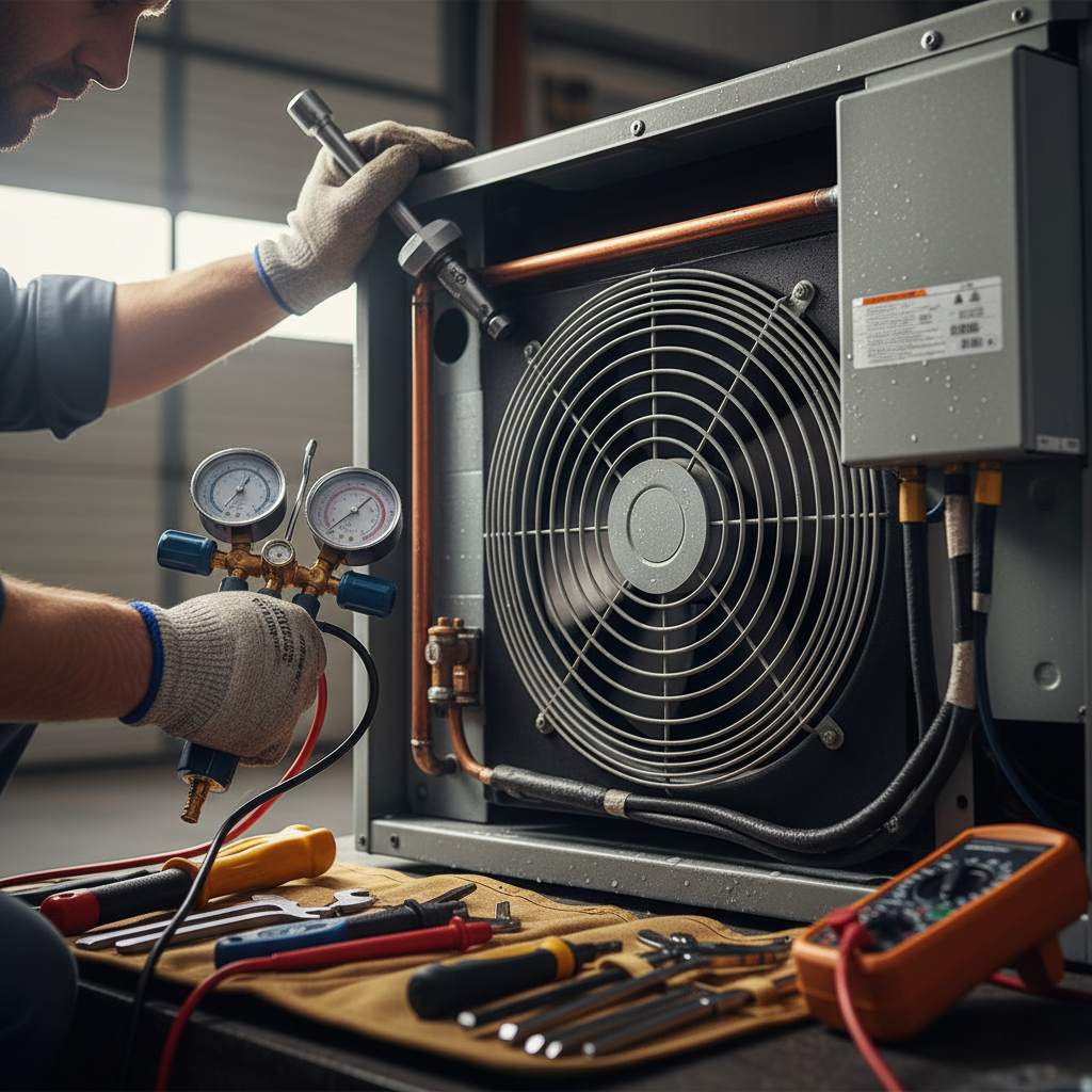 AC Running But Not Cooling? Here's What I'd Check First (Troubleshooting & Fixes) professional repair detail