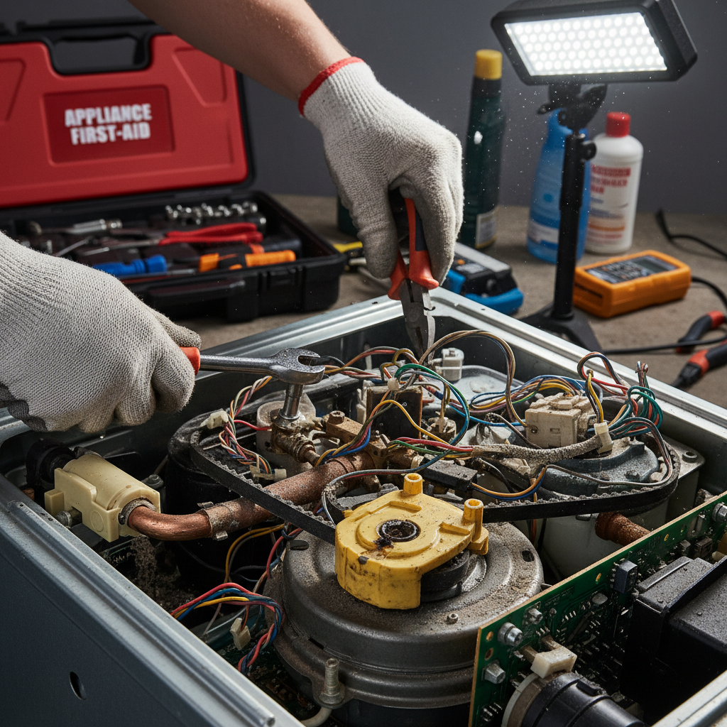 Why Your Appliances are Breaking Down (And How to Stop It): A Guide to Basic Maintenance professional repair detail