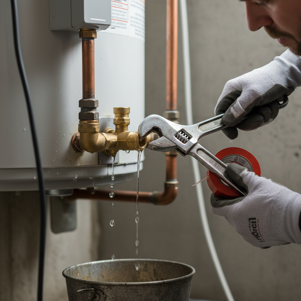 Water Heater TPR Valve Leaking: Troubleshooting & Fixes (2024 Guide) professional repair detail
