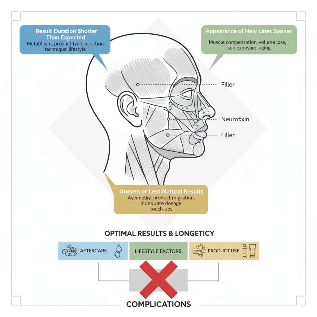Keeping Your Botox & Fillers Looking Good: How to Make Them Last (A No-BS Guide) visual diagram
