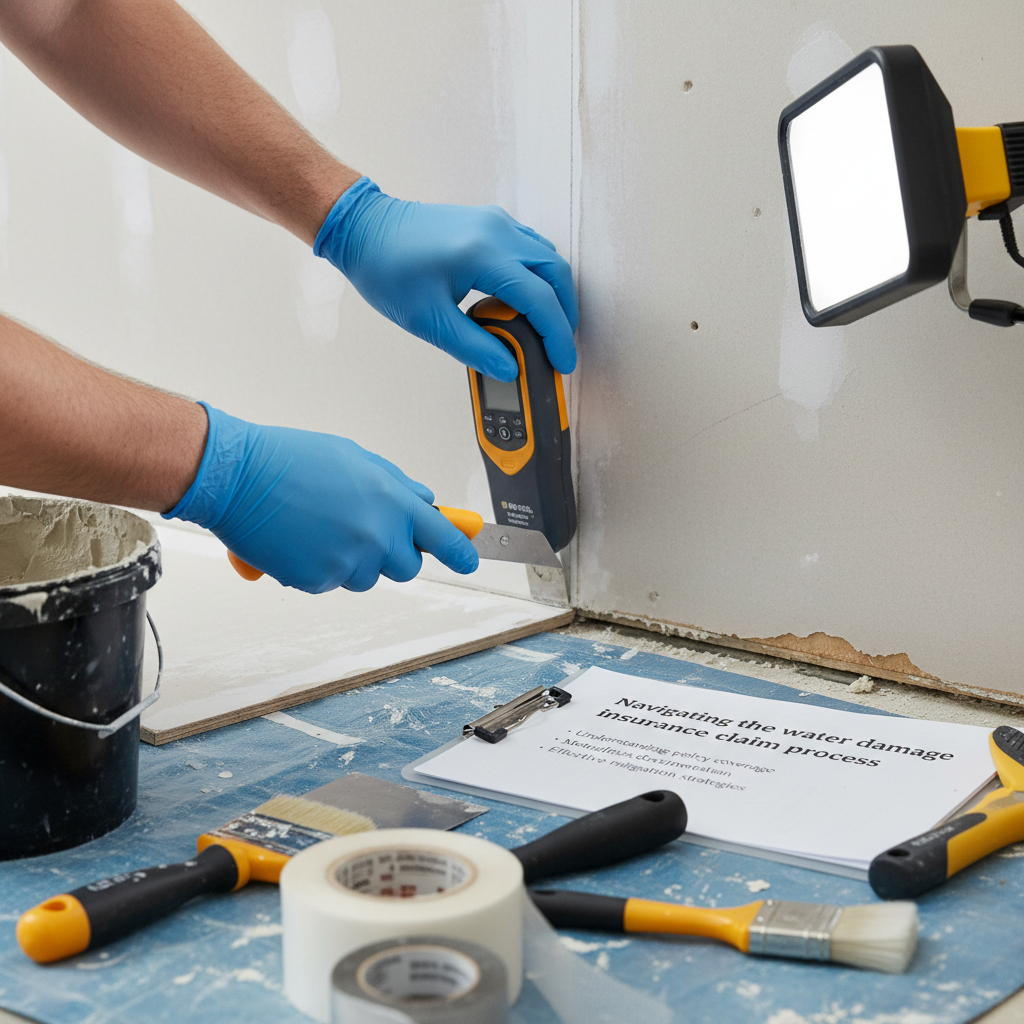 Navigating Water Damage Insurance Claims (A Veteran Tech's Guide) professional repair detail