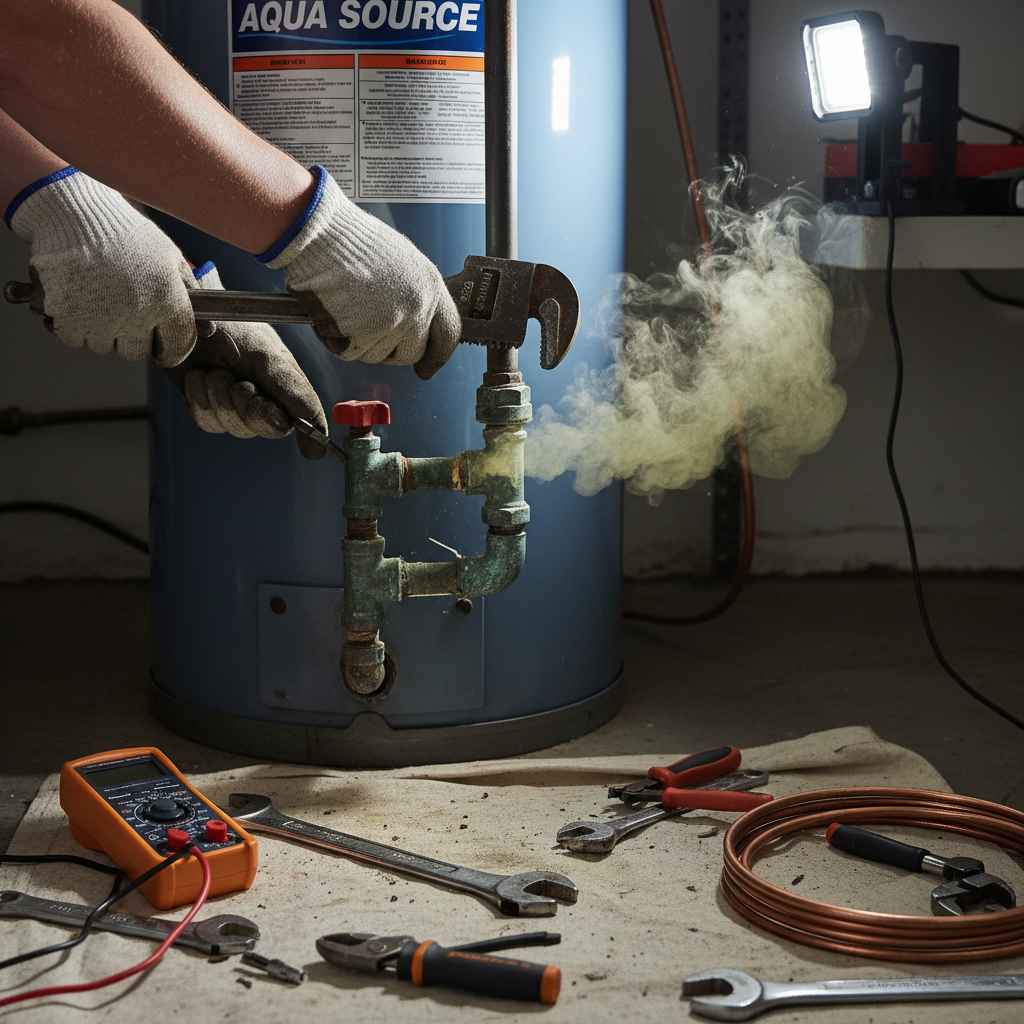 Hot Water Smells Like Rotten Eggs? Here's How to Fix It (Troubleshooting & Fixes) professional repair detail