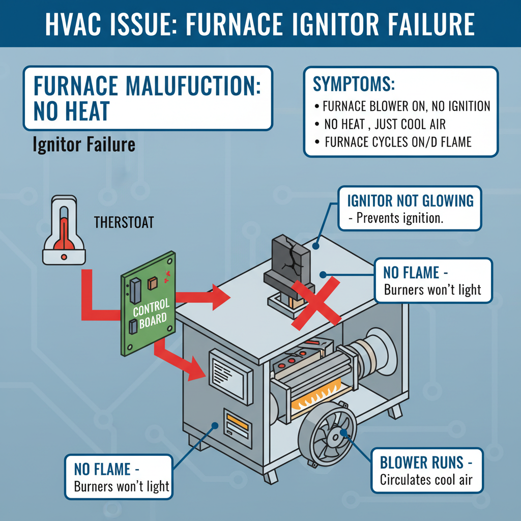 Furnace Ignitor Not Glowing? Troubleshooting & Fixes from a 25-Year Pro visual diagram